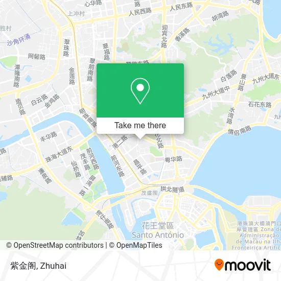 紫金阁 map
