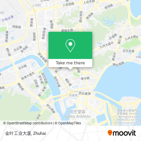 金叶工业大厦 map