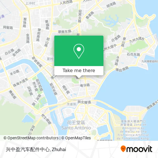 兴中盈汽车配件中心 map