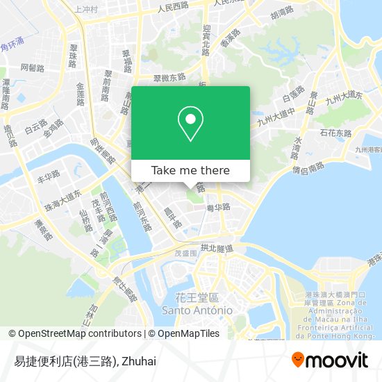 易捷便利店(港三路) map