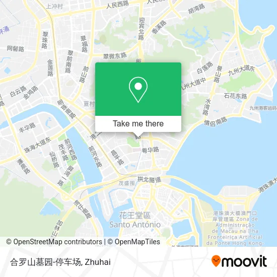 合罗山墓园-停车场 map