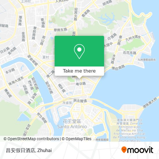 昌安假日酒店 map