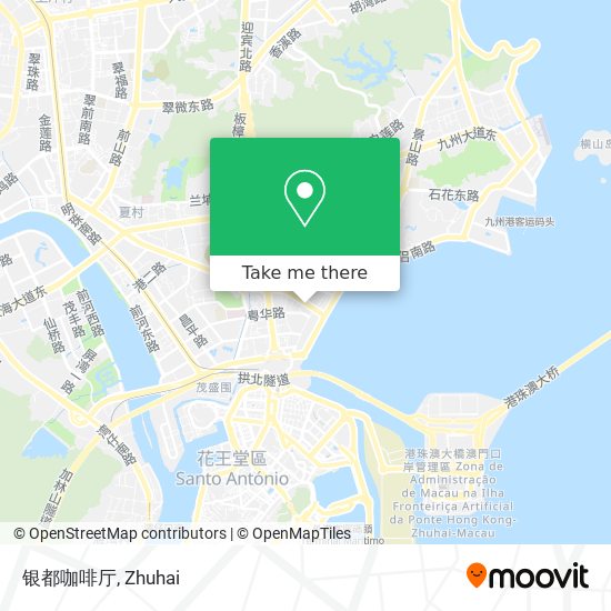 银都咖啡厅 map