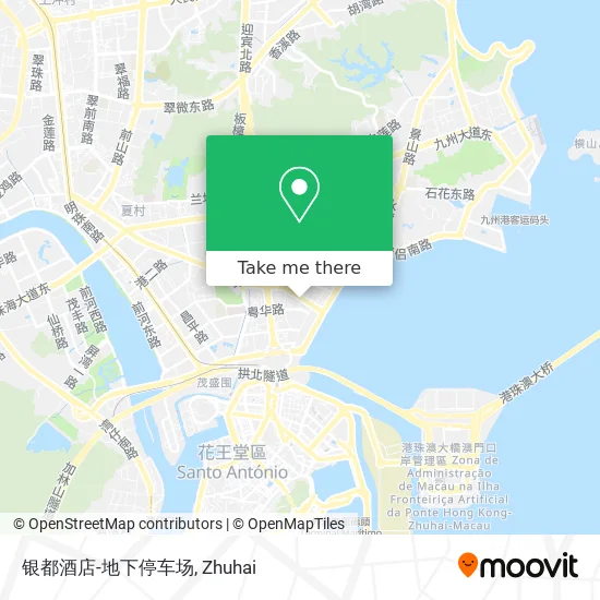 银都酒店-地下停车场 map