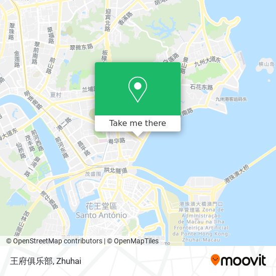 王府俱乐部 map