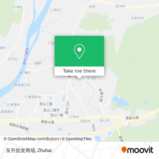 东升批发商场 map