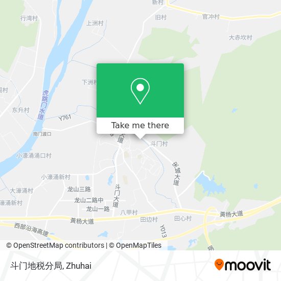 斗门地税分局 map