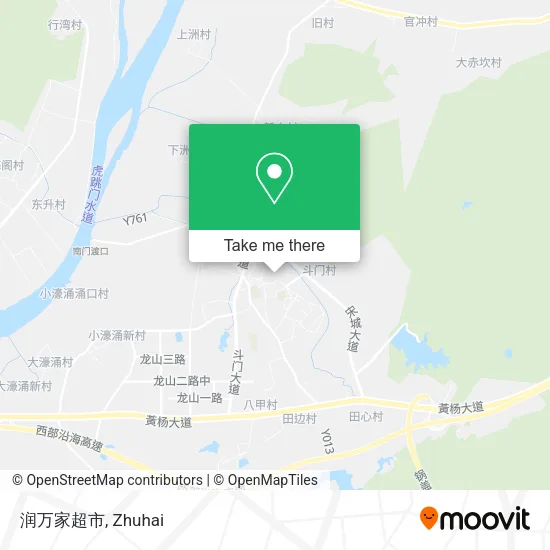 润万家超市 map