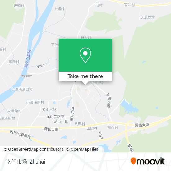 南门市场 map