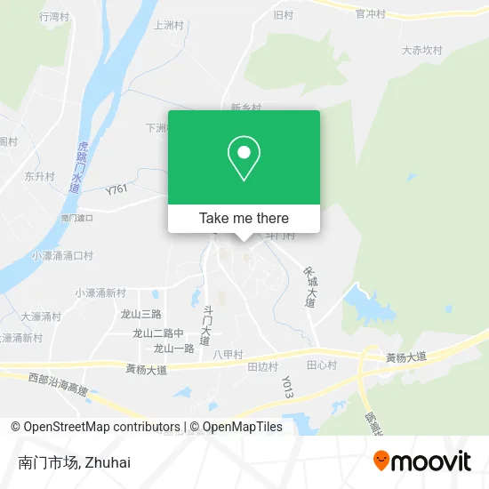 南门市场 map