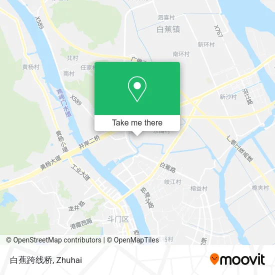 白蕉跨线桥 map