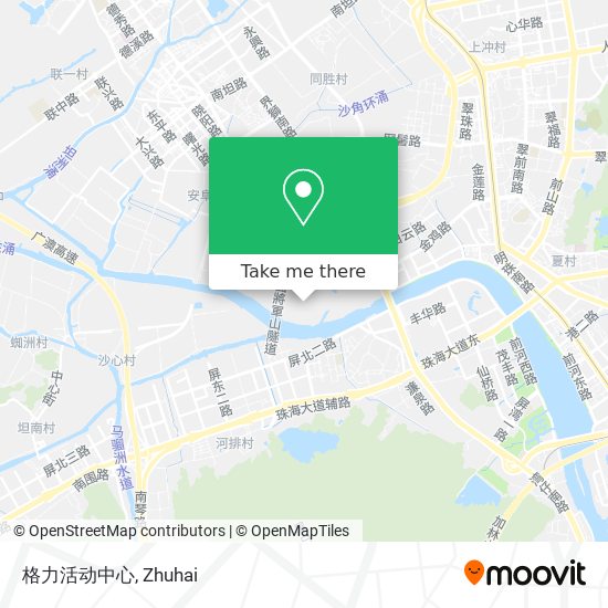 格力活动中心 map