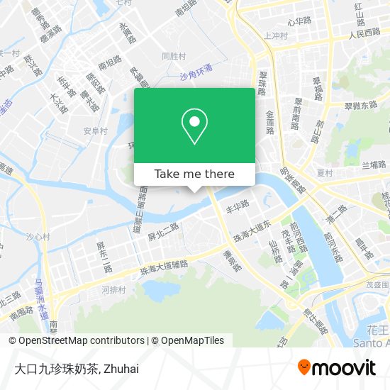 大口九珍珠奶茶 map