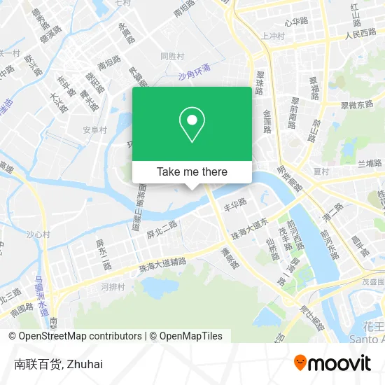 南联百货 map