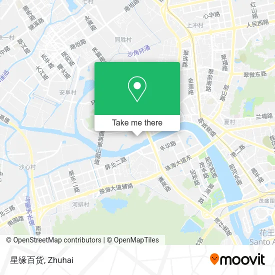 星缘百货 map