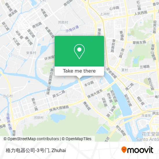 格力电器公司-3号门 map