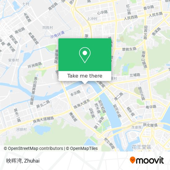 映晖湾 map