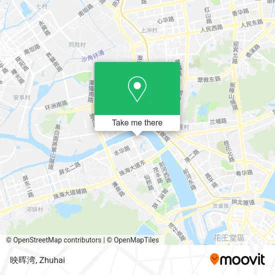 映晖湾 map