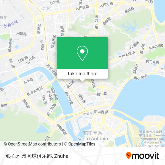 银石雅园网球俱乐部 map