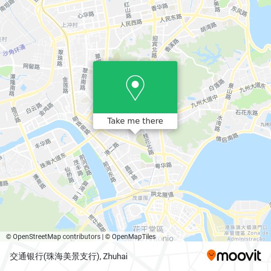 交通银行(珠海美景支行) map