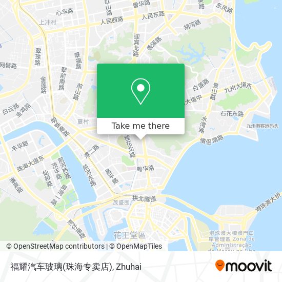 福耀汽车玻璃(珠海专卖店) map