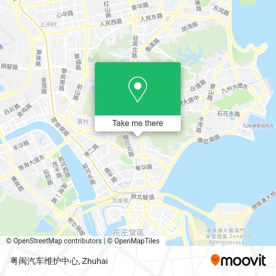 粤闽汽车维护中心 map