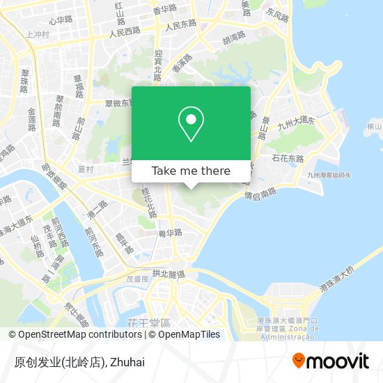 原创发业(北岭店) map