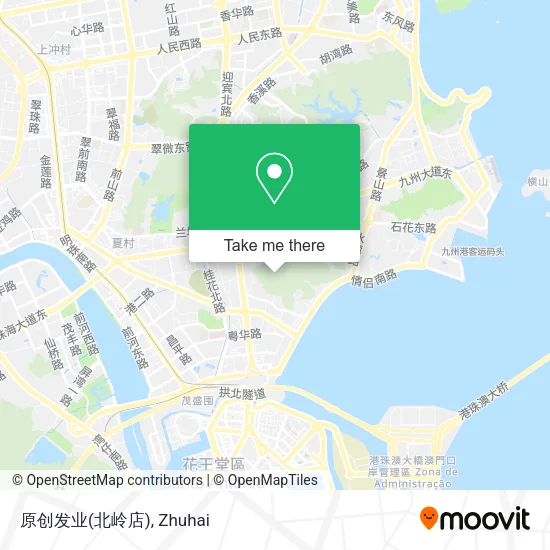 原创发业(北岭店) map