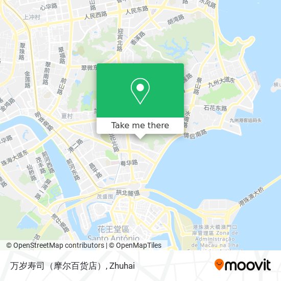 万岁寿司（摩尔百货店） map