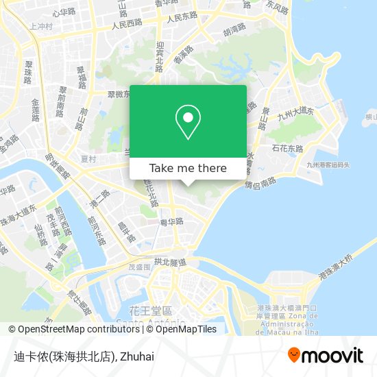 迪卡侬(珠海拱北店) map