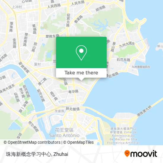 珠海新概念学习中心 map