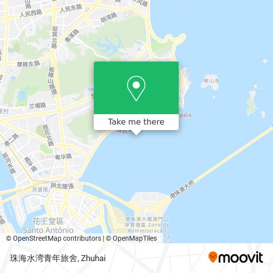 珠海水湾青年旅舍 map