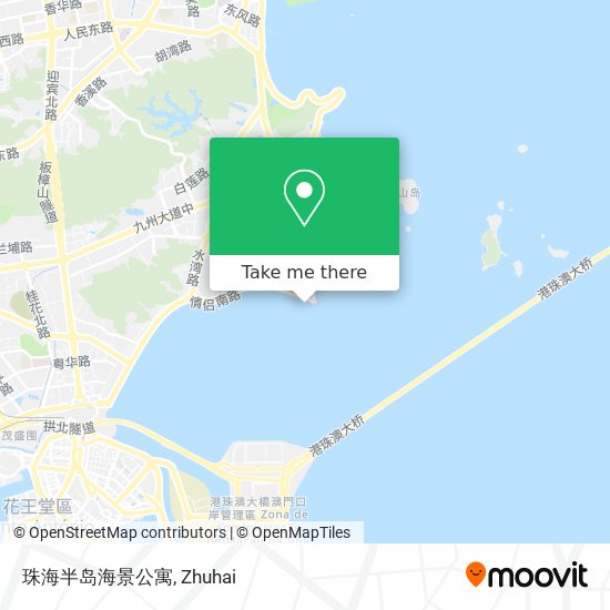珠海半岛海景公寓 map
