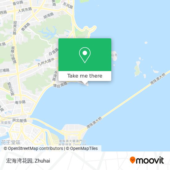 宏海湾花园 map