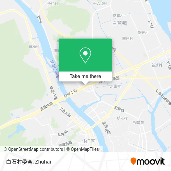 白石村委会 map