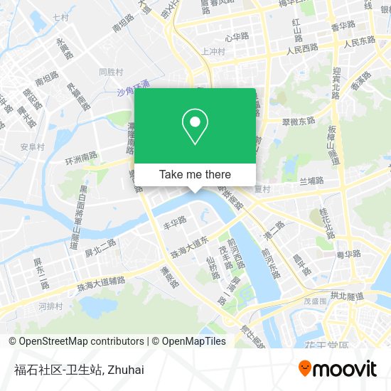 福石社区-卫生站 map