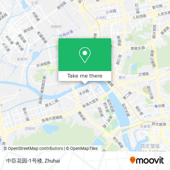 中臣花园-1号楼 map