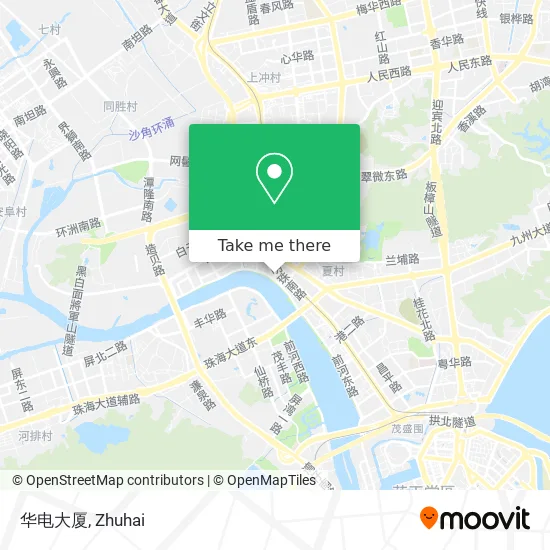 华电大厦 map