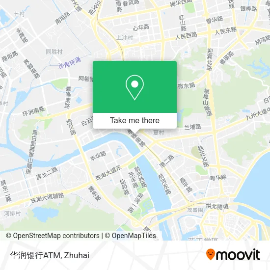 华润银行ATM map
