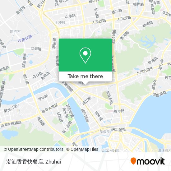 潮汕香香快餐店 map