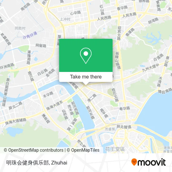 明珠会健身俱乐部 map