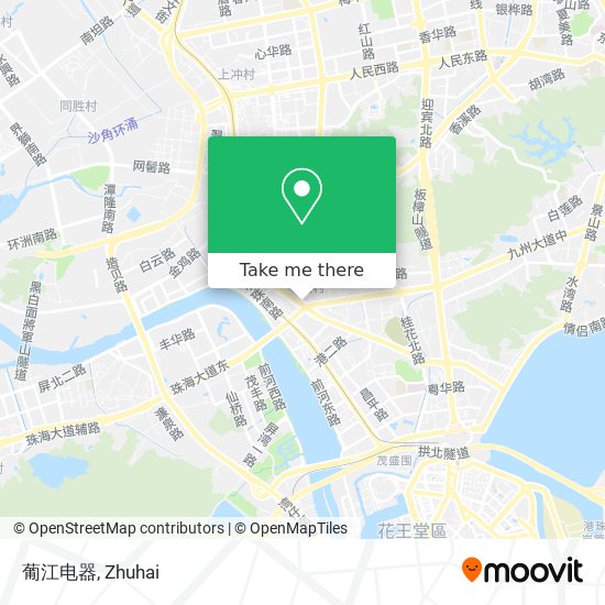 葡江电器 map