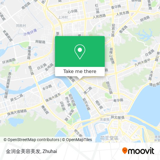 金润金美容美发 map