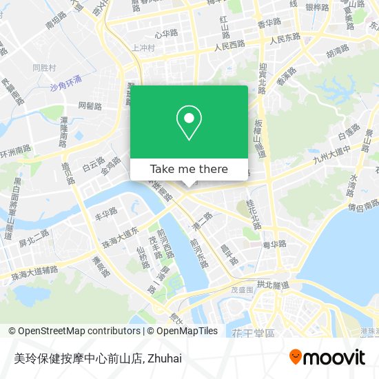 美玲保健按摩中心前山店 map