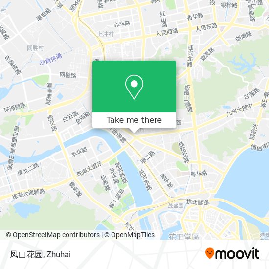凤山花园 map