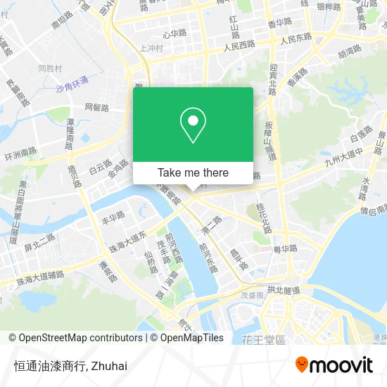 恒通油漆商行 map