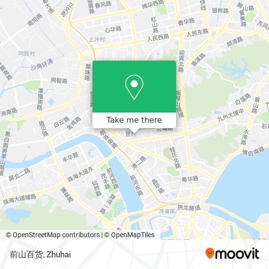 前山百货 map