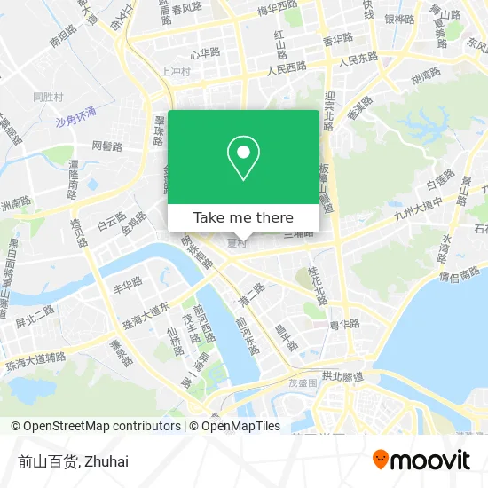 前山百货 map
