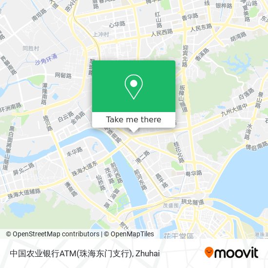 中国农业银行ATM(珠海东门支行) map