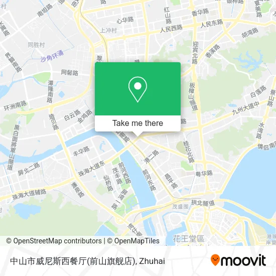 中山市威尼斯西餐厅(前山旗舰店) map